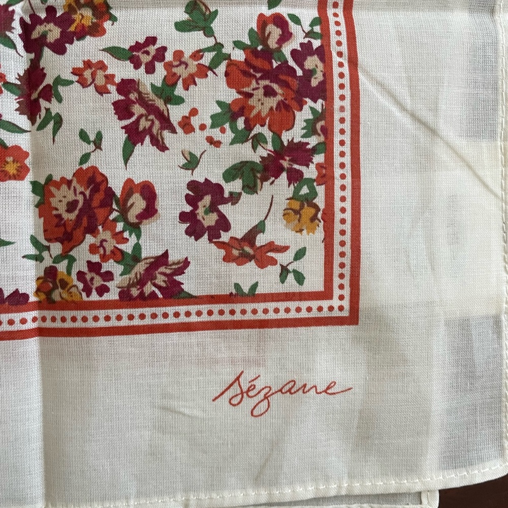 New with tags. Sezane square scarf.